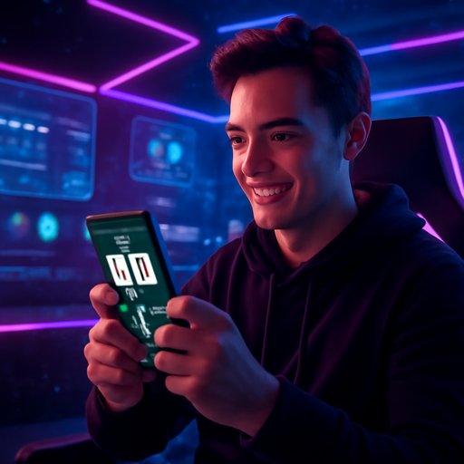 66ZZ হাতে ধরা ফোনে বাকারা স্ক্রিন